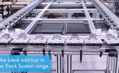 60工位环长21米0.8Ms矩形环形输送系统